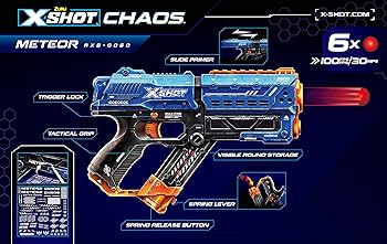 Amazon.com: ZURU X-Shot 36282 Toy, Blue : Sports & Outdoors